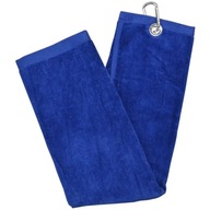 Golfový uterák Longridge Luxury 3 Fold modrý
