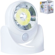 LED nočná lampa so súmrakovým pohybovým senzorom, lampa napájaná 4x AA batériami