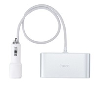Rozbočovač cigaretového zapaľovača 3 zásuvky + 2xUSB 5v1 + LCD Rozbočovač cigaretového zapaľovača 3 zásuvky + 2xUSB 5v1 + LCD