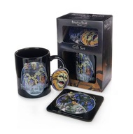 Hrnček Attack On Titan 315 ml Keychain Coaster Darčeková sada pre priateľa Hrnček Attack On Titan 315 ml Keychain Coaster Darčeková sada pre priateľa