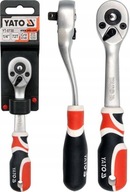 Zahnutá račňa 1/4 palca 155 mm CrV STEEL YATO Zahnutá račňa 1/4 palca 155 mm CrV STEEL YATO