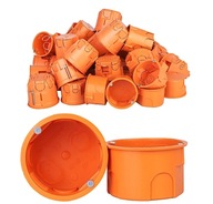 Oranžová Elektrická skrinka pod omietku PK60 Doska so skrutkami 100 ks Oranžová Elektrická skrinka pod omietku PK60 Doska so skrutkami 100 ks