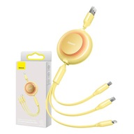 3V1 BASEUS MICRO LIGHTNING USB-C 1,1M USB KÁBEL 3V1 BASEUS MICRO LIGHTNING USB-C 1,1M USB KÁBEL