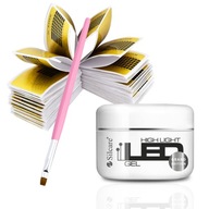 SILCARE Nail Builder Gel LED 100G šablóny SILCARE Nail Builder Gel LED 100G šablóny