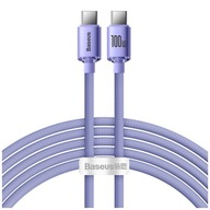 Baseus USB-C rýchlonabíjací kábel 2m 100W Baseus USB-C rýchlonabíjací kábel 2m 100W