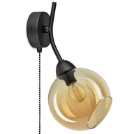 Honey E14 LED sklenená guľová nástenná lampa