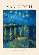Plagát VAN GOGH ON THE RHONE 40x50 cm #311 Plagát VAN GOGH ON THE RHONE 40x50 cm #311