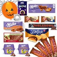 Sada halloweenskych sladkostí mix Milka, Oreo, Prince Polo + zadarmo Sada halloweenskych sladkostí mix Milka, Oreo, Prince Polo + zadarmo