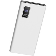 Power banka 10000mAh 2xUSB USB-C PD 3.0 QC 3.0 Platinet biela Polymer LED Power banka 10000mAh 2xUSB USB-C PD 3.0 QC 3.0 Platinet biela Polymer LED