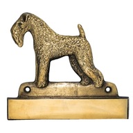 Kerry Blue Terrier Gravírovaný štítok na dvere Kerry Blue Terrier Gravírovaný štítok na dvere