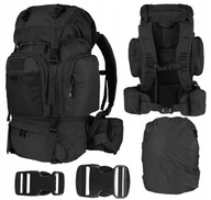 Vojenský taktický turistický batoh Mil-Tec Commando 55 l, čierny Vojenský taktický turistický batoh Mil-Tec Commando 55 l, čierny