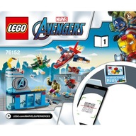 Lego návod - Avengers Wrath of Loki 76152