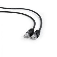 Patch cord cat.5e, 3M čierny plášť Patch cord cat.5e, 3M čierny plášť