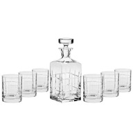 Ušľachtilá sada whisky KROSNO, 6 pohárov, karafa Ušľachtilá sada whisky KROSNO, 6 pohárov, karafa