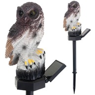SLNEČNÁ SOVA LED ZÁHRADNÁ LAMPA VEĽKÁ OVLÁDACÍ LAMPA ZÁHRADNÁ DEKORÁCIA SLNEČNÁ SOVA LED ZÁHRADNÁ LAMPA VEĽKÁ OVLÁDACÍ LAMPA ZÁHRADNÁ DEKORÁCIA