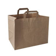 Ekologické cateringové papierové tašky 32x22x25cm -250 ks