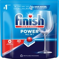 FINISH All-in-1 tablety do umývačky riadu 40 čerstvých