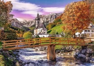 PUZZLE 1000 dielikov JESENNÝ POHĽAD NA BAVORSKO MOST NÁPOJOV PUZZLE 1000 dielikov JESENNÝ POHĽAD NA BAVORSKO MOST NÁPOJOV