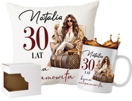 SÚPRAVA HRNKA + VANKÚŠKA 30. NARODENINY 30 ROKOV PRE ŽENU PRE JU + MENO SÚPRAVA HRNKA + VANKÚŠKA 30. NARODENINY 30 ROKOV PRE ŽENU PRE JU + MENO
