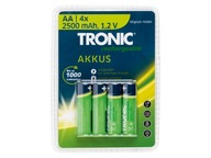 Nabíjacie batérie Ni-MH AA 2500mAh 4 kusy Nabíjacie batérie Ni-MH AA 2500mAh 4 kusy