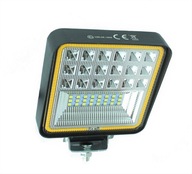 Halogénová LED pracovná lampa 126W 42 LED vyhľadávací svetlomet 2 funkcie osvetlenia 12-24 Halogénová LED pracovná lampa 126W 42 LED vyhľadávací svetlomet 2 funkcie osvetlenia 12-24