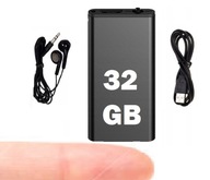 MINI MALÝ SPY HLASOVÝ ZÁZNAMNÍK 32 GB Odpočúvanie MINI MALÝ SPY HLASOVÝ ZÁZNAMNÍK 32 GB Odpočúvanie