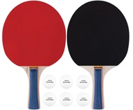 SPOKEY Sada 2 rakiet + 6 loptičiek na stolný tenis a ping pong SPOKEY Sada 2 rakiet + 6 loptičiek na stolný tenis a ping pong