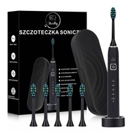 SONICKÁ ELEKTRICKÁ ZUBNÁ KEFKA HEELLY 6 TIPS SILNÉ POUZDRO IPX SONICKÁ ELEKTRICKÁ ZUBNÁ KEFKA HEELLY 6 TIPS SILNÉ POUZDRO IPX
