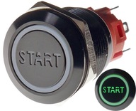 TLAČIDLO PROTI VANDALU 19mm START 12V 3A Z TLAČIDLO PROTI VANDALU 19mm START 12V 3A Z