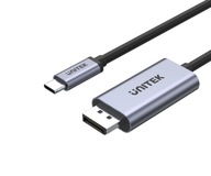 Unitek USB-C - DisplayPort 1.2 4K 60Hz kábel 2m Unitek USB-C - DisplayPort 1.2 4K 60Hz kábel 2m