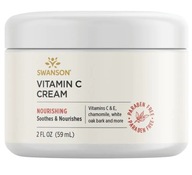 Krém s vitamínom C vyživuje pokožku tváre SWANSON Krém s vitamínom C vyživuje pokožku tváre SWANSON