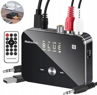 ADAPTÉR PRIJÍMAČA BLUETOOTH NFC JACK 3,5 mm 2X RCA ADAPTÉR PRIJÍMAČA BLUETOOTH NFC JACK 3,5 mm 2X RCA