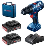 Vŕtačka/skrutkovač 18V 2x2Ah Bosch GSR 180-LI