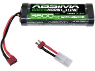 Batéria 7,2 V/3600 mAh NIMH T-Plug + Tamiya Plug Batéria 7,2 V/3600 mAh NIMH T-Plug + Tamiya Plug
