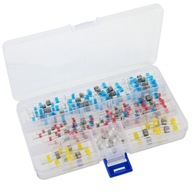 Rúrkové spojky, zmršťovacie bužírky, cín, 120 ks Rúrkové spojky, zmršťovacie bužírky, cín, 120 ks