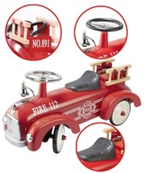 Goki Ride Race Metal Push Fire Department