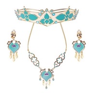 SET Klipsy NÁHRDELNÍK PRINCESS JASMINE JASMINE SET Klipsy NÁHRDELNÍK PRINCESS JASMINE JASMINE
