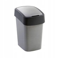 KETER Odpadkový kôš "FLIP BIN" 25 l striebro/grafit KETER Odpadkový kôš "FLIP BIN" 25 l striebro/grafit
