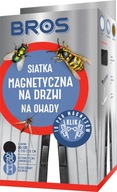 Magnetická sieťka na dvere Bros čierna Magnetická sieťka na dvere Bros čierna