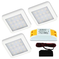 KPL 3X LED PODSKRIŇOVÁ LAMPA NAD DOLOVOU LED OČINOU KPL 3X LED PODSKRIŇOVÁ LAMPA NAD DOLOVOU LED OČINOU