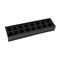 Obdĺžniková váza na kvety 40x10x6,5 cm 16 otvorov Obdĺžniková váza na kvety 40x10x6,5 cm 16 otvorov