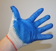Upírske modré pracovné rukavice kartón 600 párov