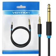 VENTION KÁBLOVÝ ADAPTÉR AUDIO MINIJACK 3,5MM JACK 6,35MM AUX TRS 5M VENTION KÁBLOVÝ ADAPTÉR AUDIO MINIJACK 3,5MM JACK 6,35MM AUX TRS 5M