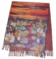 Originálny teplý šál Claude Monet 180 x 92 Originálny teplý šál Claude Monet 180 x 92