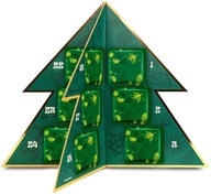 Adventný kalendár s čajom, 3D stojaci vianočný stromček, Mikulášsky darček Adventný kalendár s čajom, 3D stojaci vianočný stromček, Mikulášsky darček