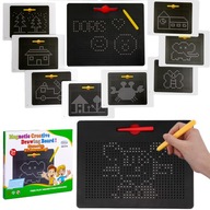 Magnetická TABUĽKA XL MagPad 714 loptičiek + ŠABLÓNY Magnetická TABUĽKA XL MagPad 714 loptičiek + ŠABLÓNY