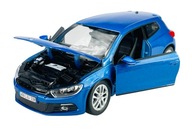 WELLY VW VOLKSWAGEN SCIROCCO BLUE 1:24 NOVINKA WELLY VW VOLKSWAGEN SCIROCCO BLUE 1:24 NOVINKA
