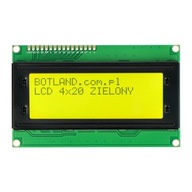 LCD displej 4x20 znakov zelený - justPi LCD displej 4x20 znakov zelený - justPi