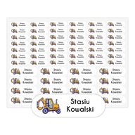 Nažehľovacie menovky s menovkami Nažehľovacie menovky s menovkami