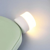 USB nočná lampa Mini LED svetlo Nočná prírodná biela